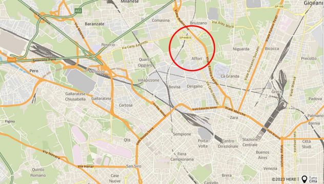 appartamento in affitto a Milano in zona Affori