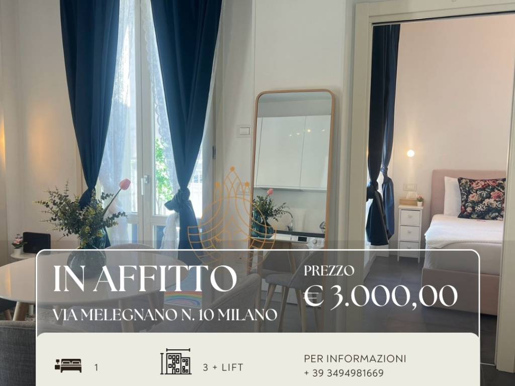 appartamento in affitto a Milano in zona Guastalla