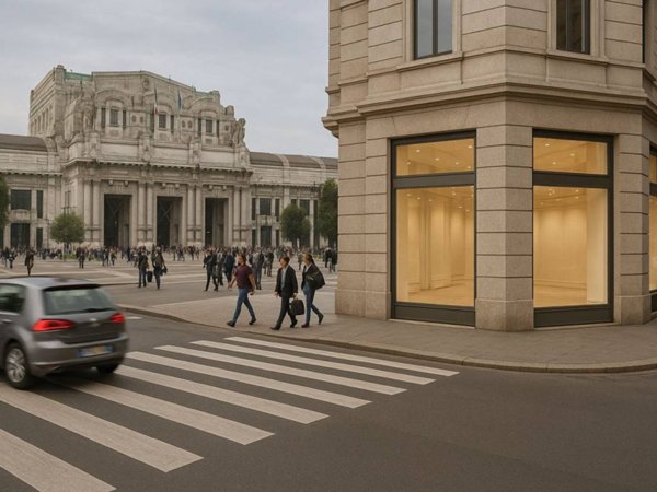 negozio in affitto a Milano in zona Centro Direzionale