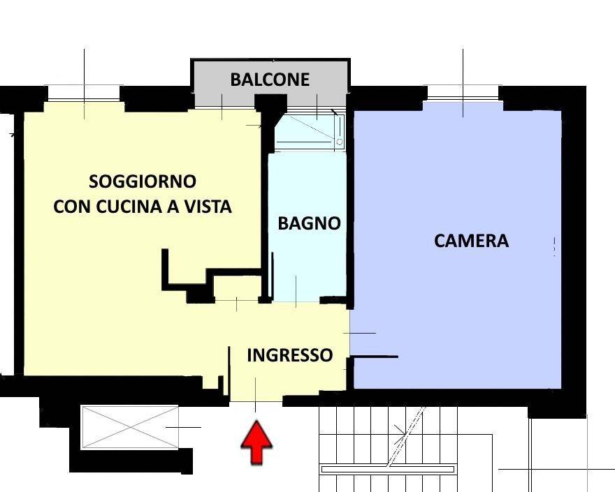 appartamento in affitto a Milano in zona Isola