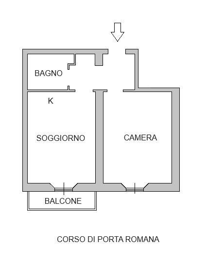 appartamento in affitto a Milano in zona Porta Romana