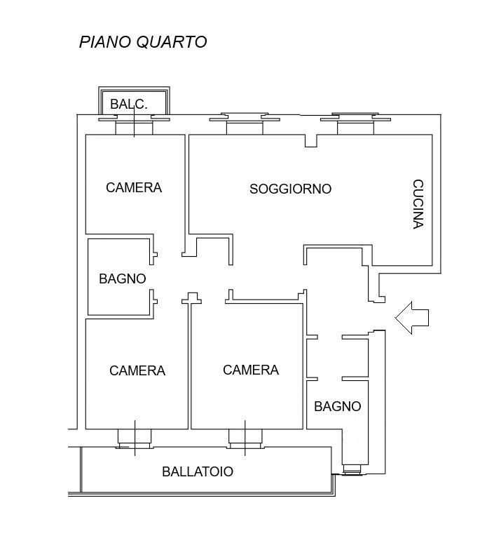 appartamento in affitto a Milano in zona Solari
