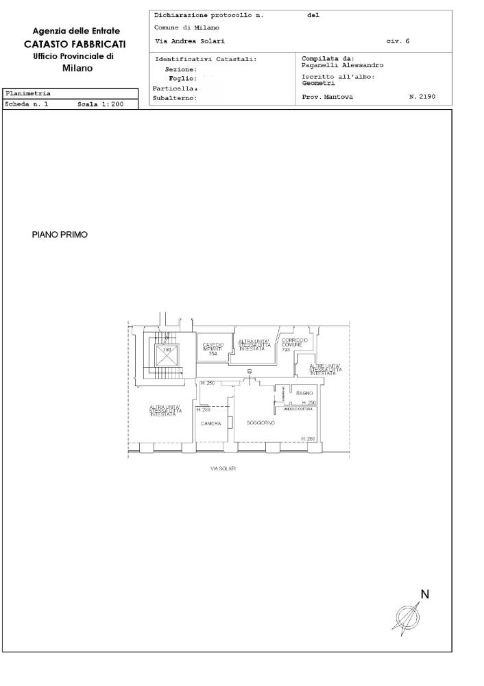 appartamento in affitto a Milano in zona Solari