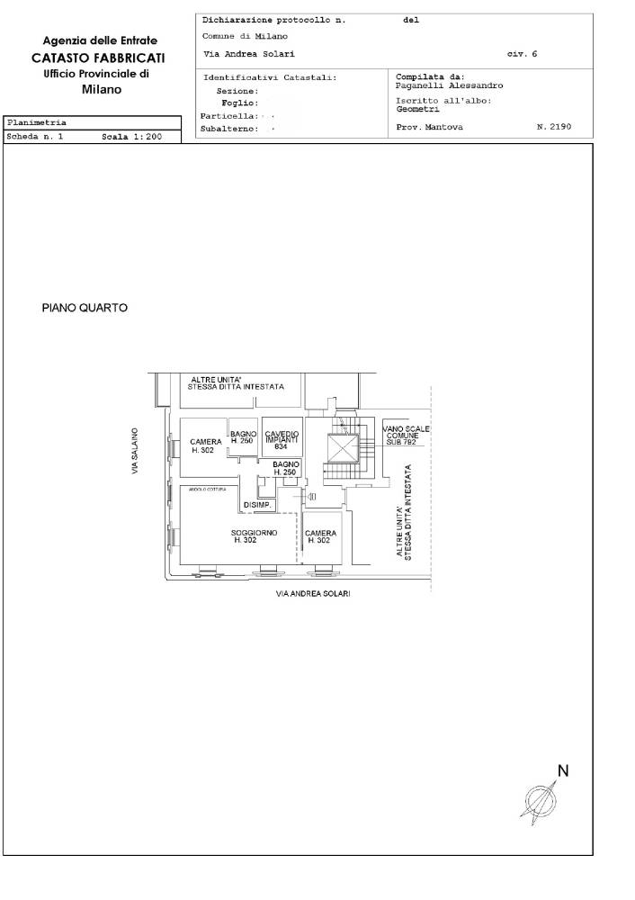 appartamento in affitto a Milano in zona Solari