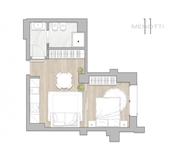 appartamento in affitto a Milano