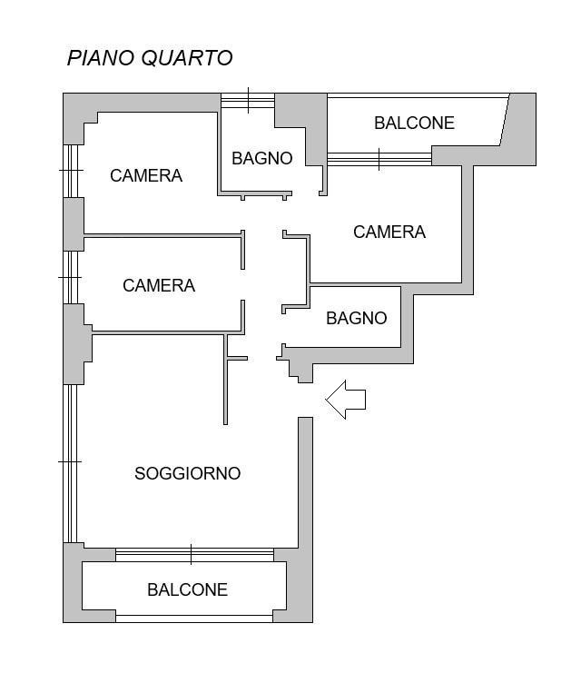 appartamento in affitto a Milano in zona Centro Storico