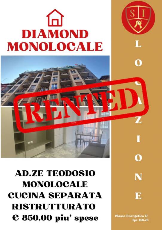 appartamento in affitto a Milano in zona Casoretto