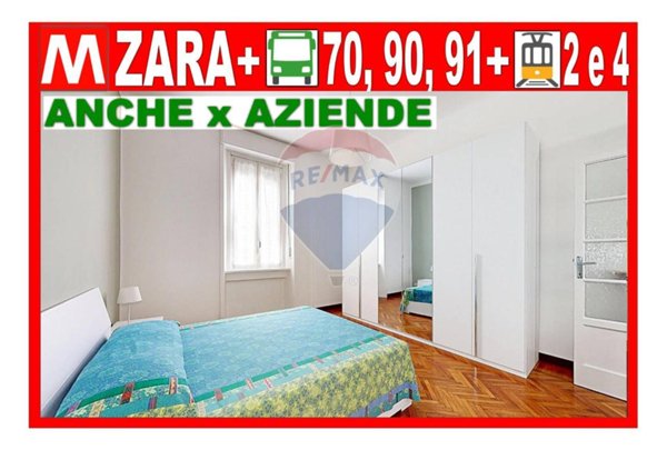 appartamento in affitto a Milano in zona Maciachini