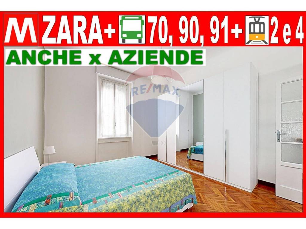 appartamento in affitto a Milano in zona Maciachini