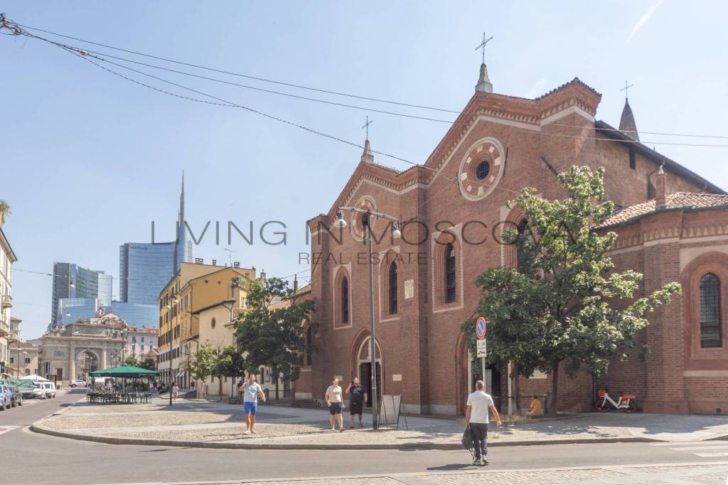 appartamento in affitto a Milano in zona Sempione