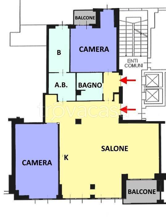 appartamento in affitto a Milano in zona Isola