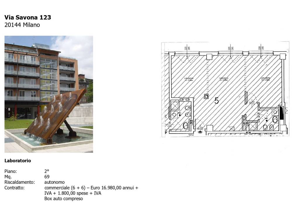 ufficio in affitto a Milano in zona Famagosta