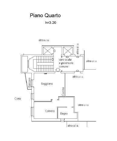 appartamento in affitto a Milano in zona Sant'Ambrogio