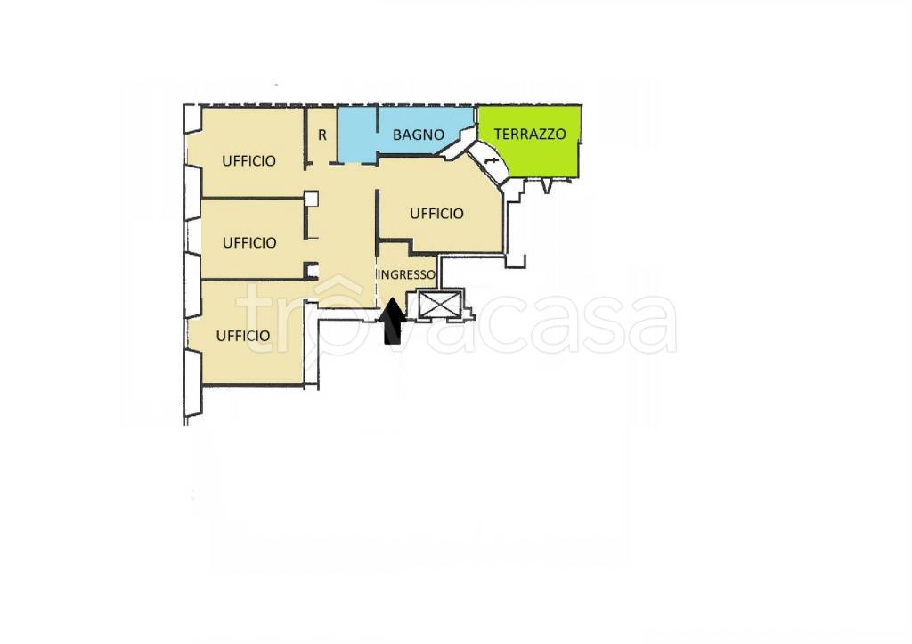 ufficio in affitto a Milano in zona Guastalla