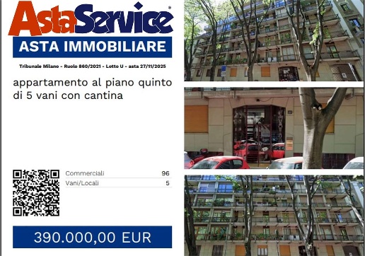 appartamento in affitto a Milano in zona Città Studi