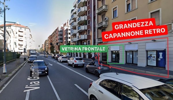 negozio in affitto a Milano in zona Isola