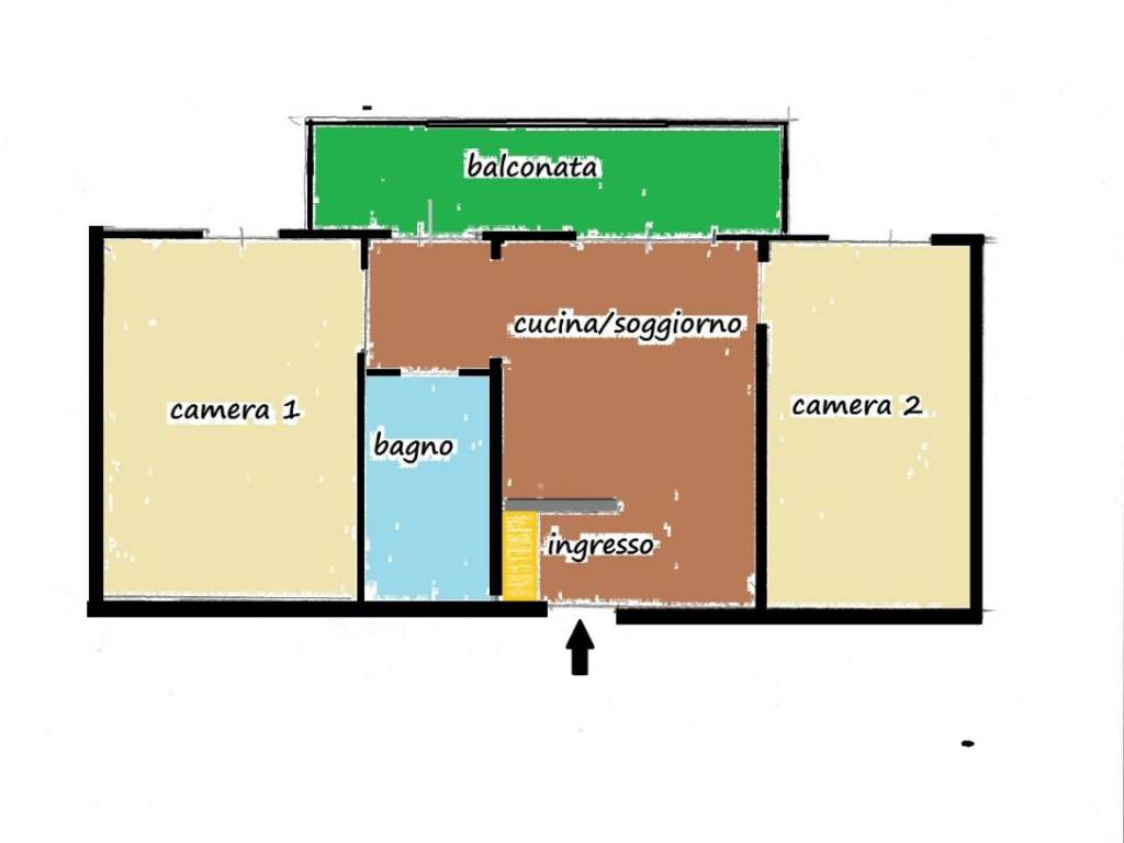appartamento in affitto a Milano