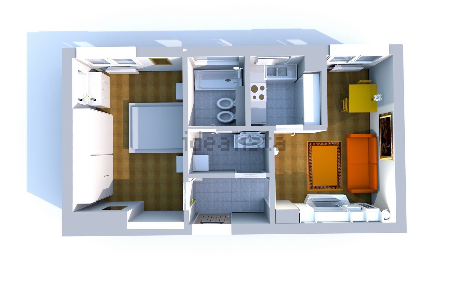 appartamento in affitto a Milano