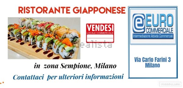 negozio in affitto a Milano in zona Sempione