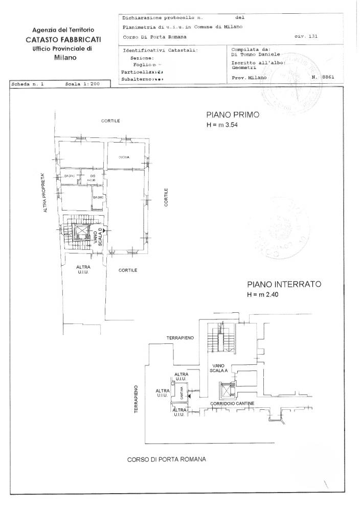 appartamento in affitto a Milano in zona Porta Romana