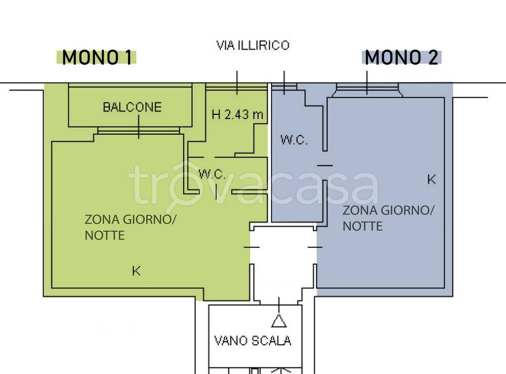 appartamento in affitto a Milano in zona Città Studi