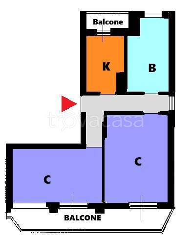 appartamento in affitto a Milano in zona Chiesa Rossa