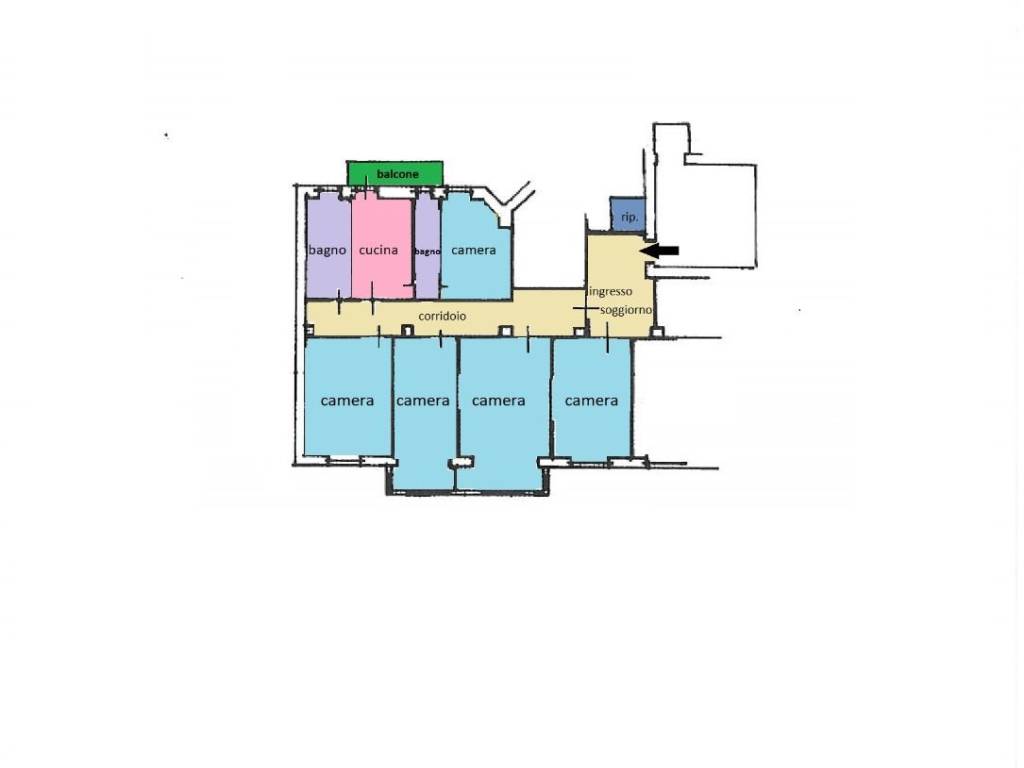 appartamento in affitto a Milano in zona Bocconi