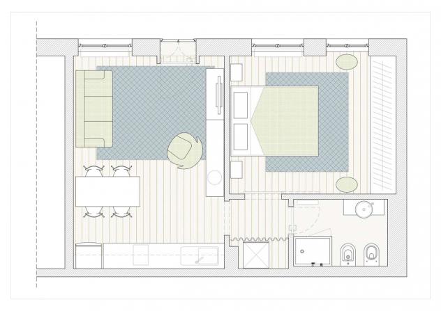 appartamento in affitto a Milano in zona Porta Genova