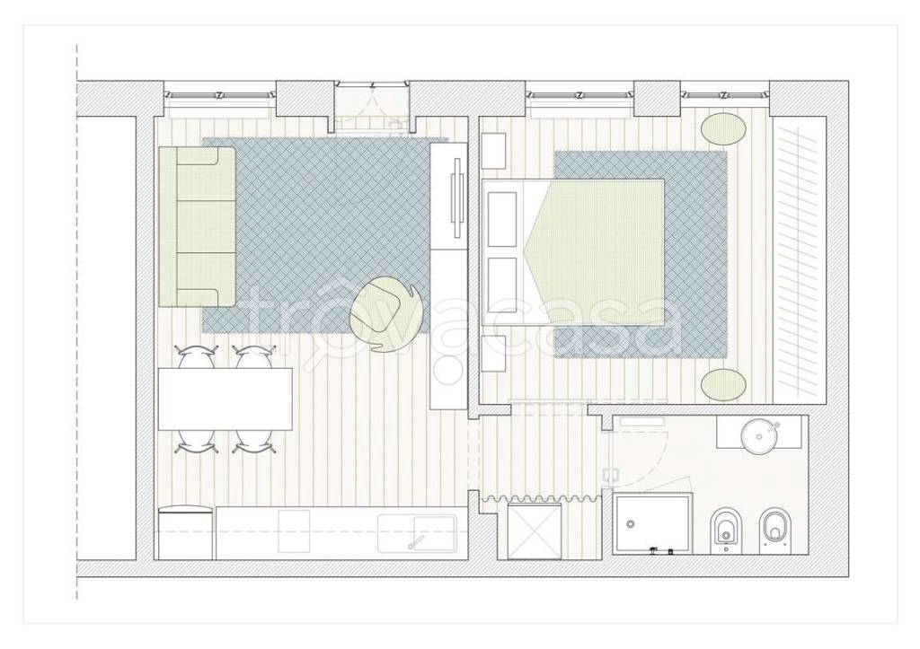 appartamento in affitto a Milano in zona Porta Genova