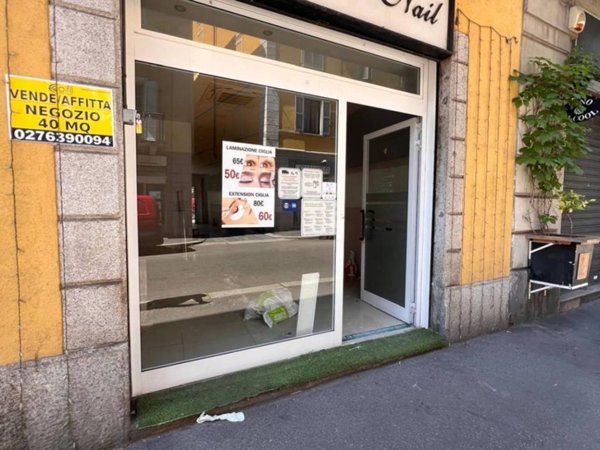 negozio in affitto a Milano in zona Sempione