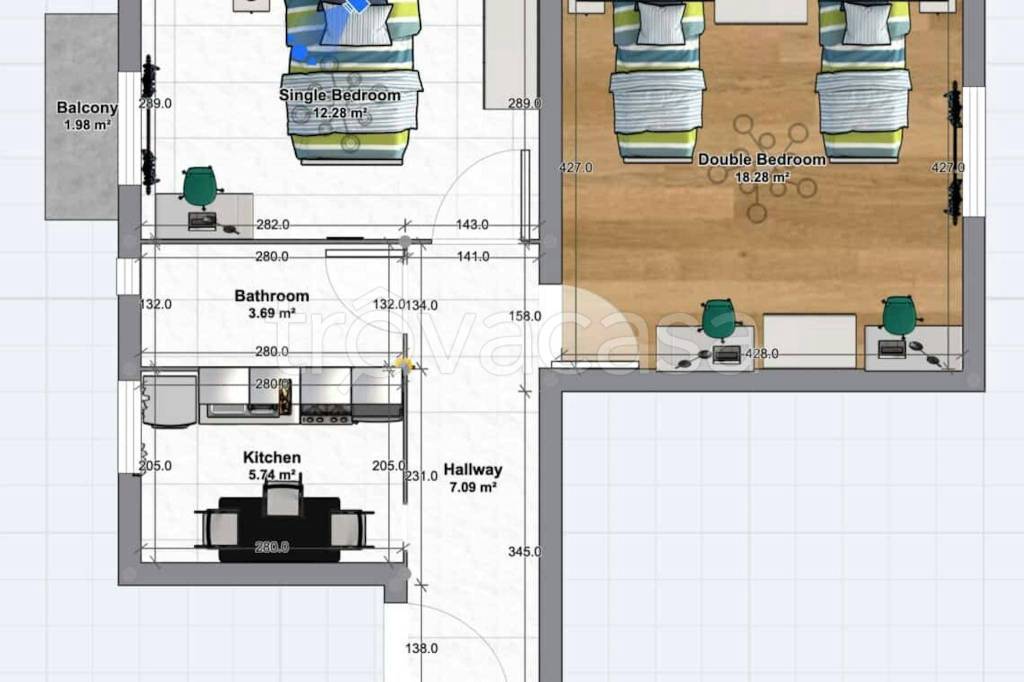 appartamento in affitto a Milano in zona Città Studi