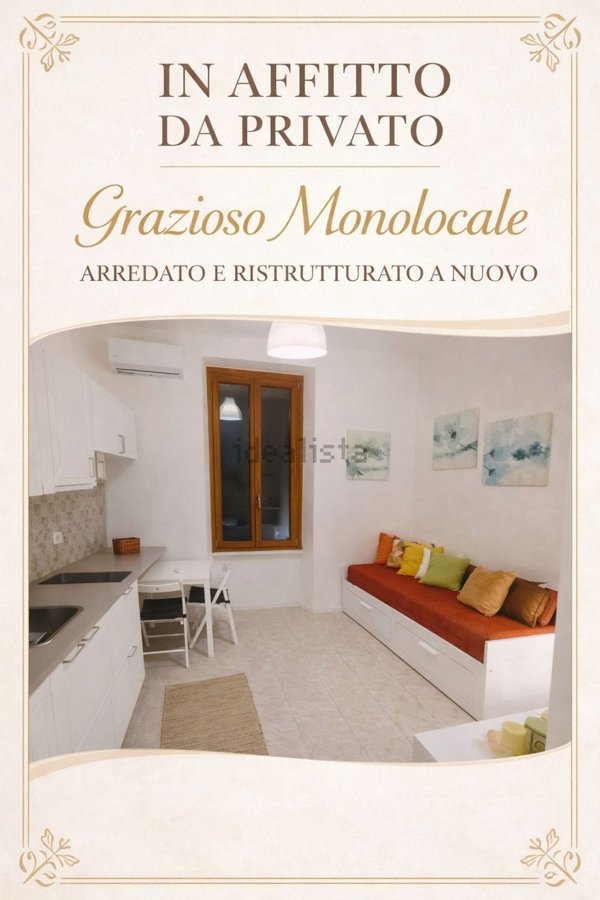 monolocale in affitto a Milano