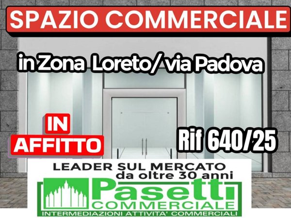 negozio in affitto a Milano in zona Città Studi