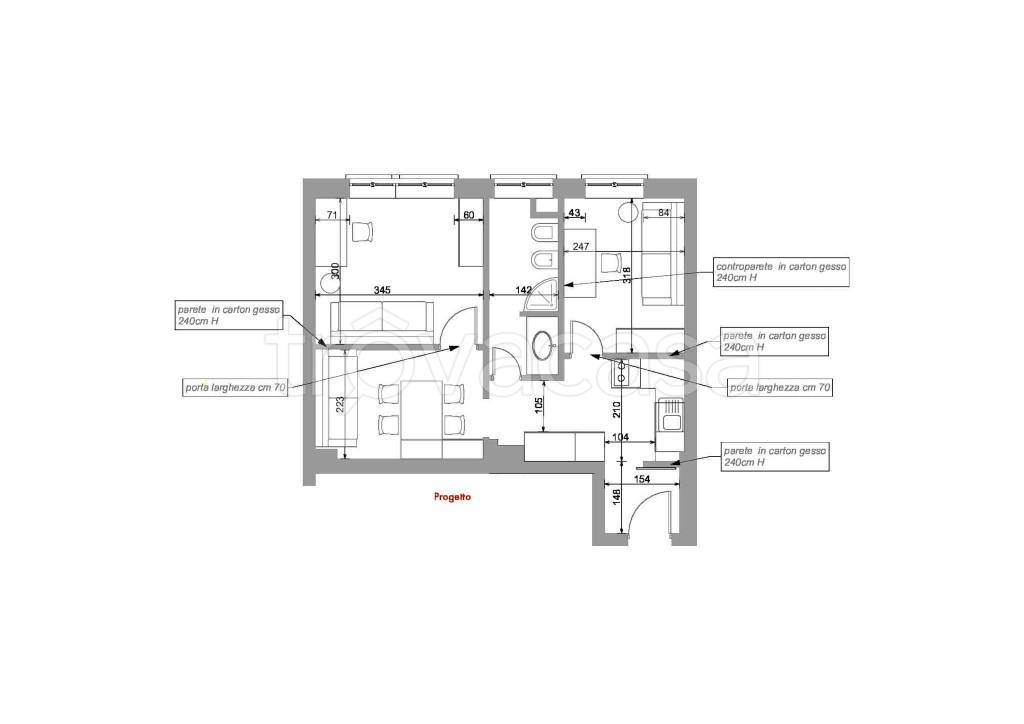 appartamento in affitto a Milano in zona Bocconi