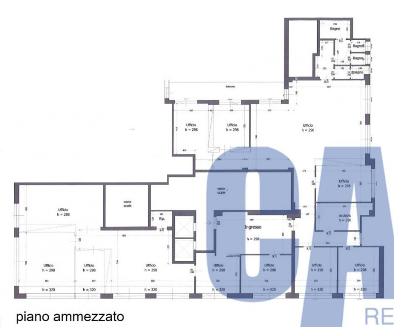 ufficio in affitto a Milano in zona Centro Direzionale