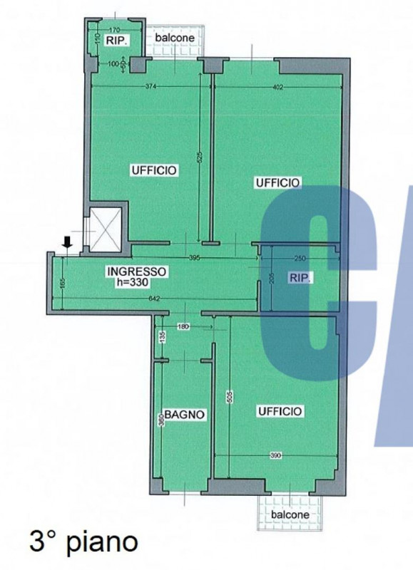 ufficio in affitto a Milano in zona Centro Direzionale