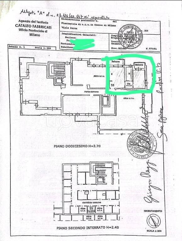 appartamento in affitto a Milano in zona Bicocca