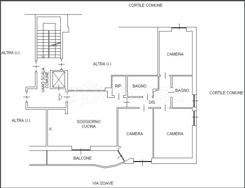 appartamento in affitto a Milano in zona Bocconi
