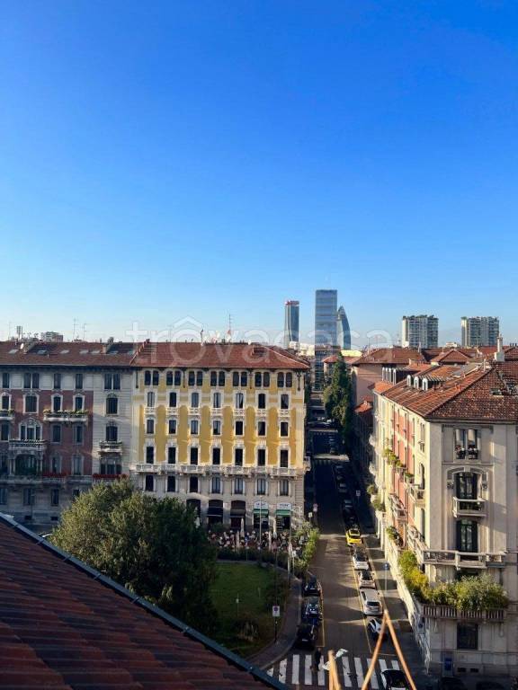 attico in affitto a Milano
