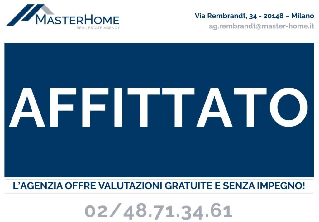 appartamento in affitto a Milano in zona Rembrandt