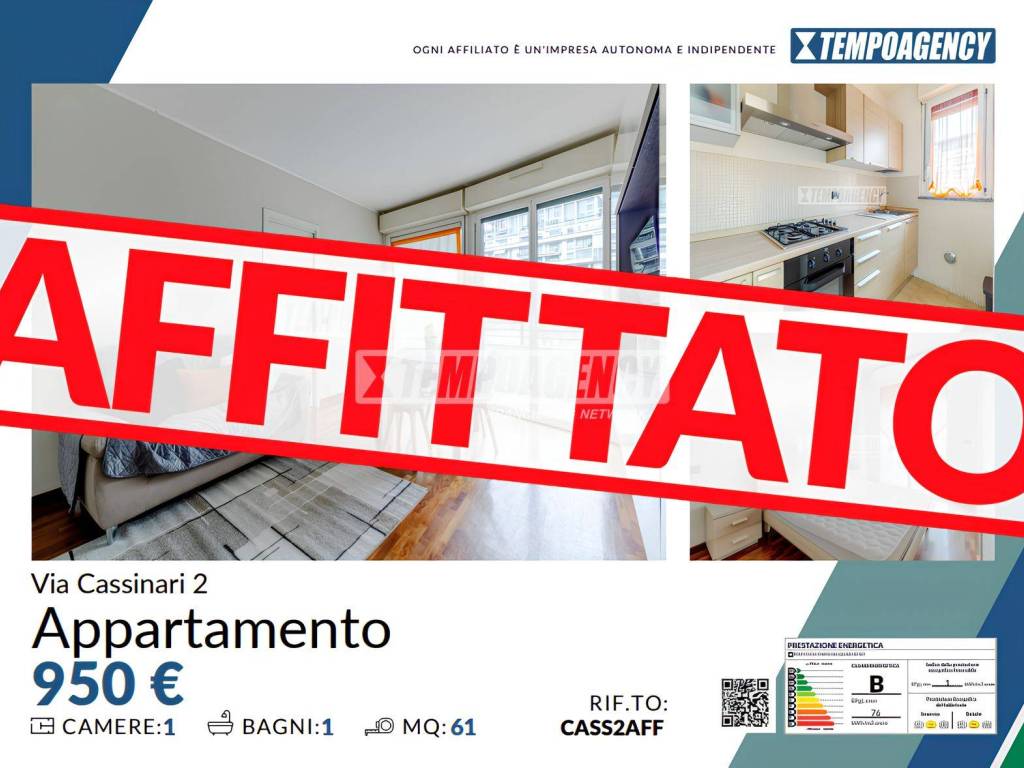 appartamento in affitto a Milano in zona Ponte Lambro