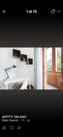 camera singola in affitto a Milano