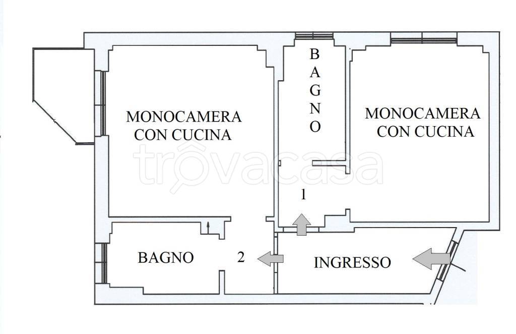 appartamento in affitto a Milano