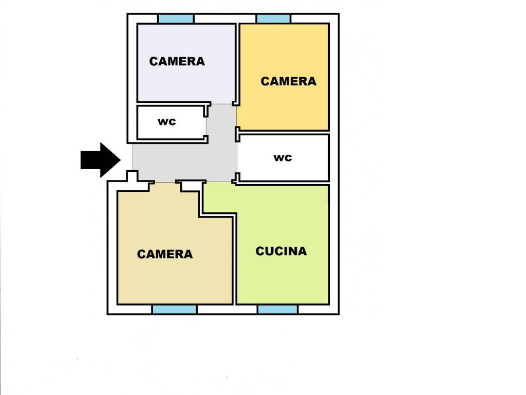 appartamento in affitto a Milano in zona Porta Romana