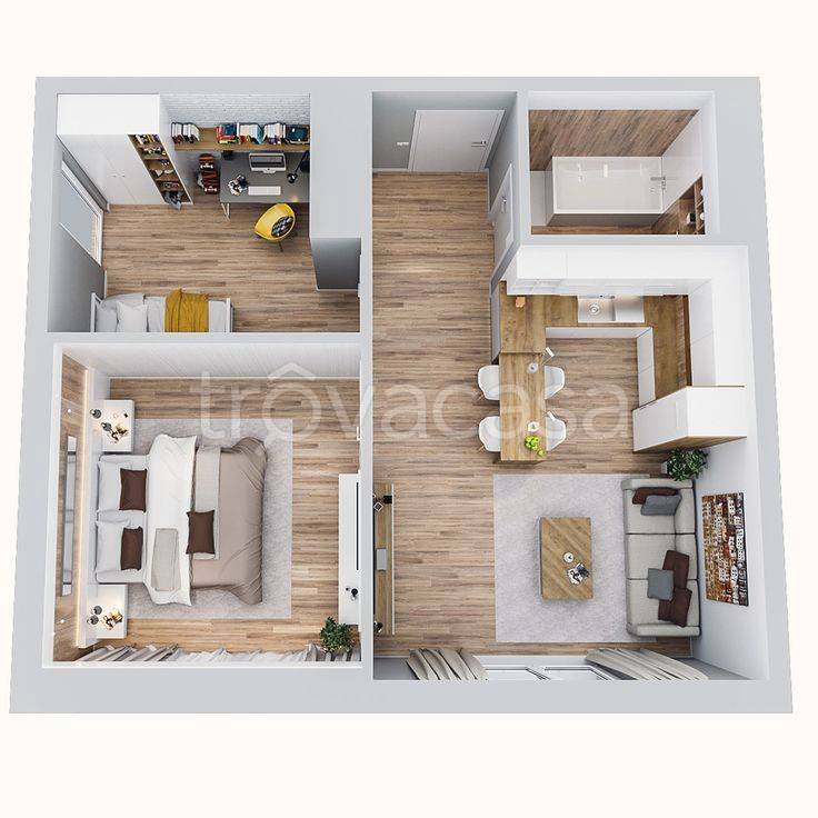 appartamento in affitto a Milano in zona Porta Romana