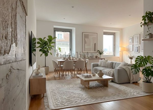 appartamento in affitto a Milano in zona Brera