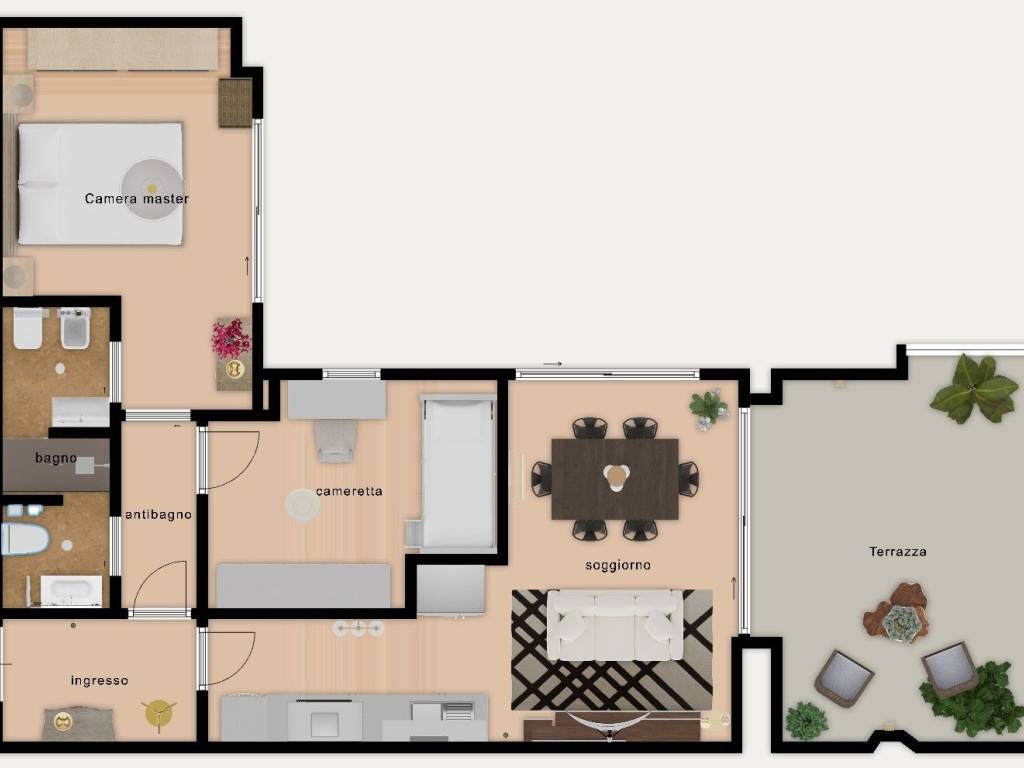 appartamento in affitto a Milano in zona Solari