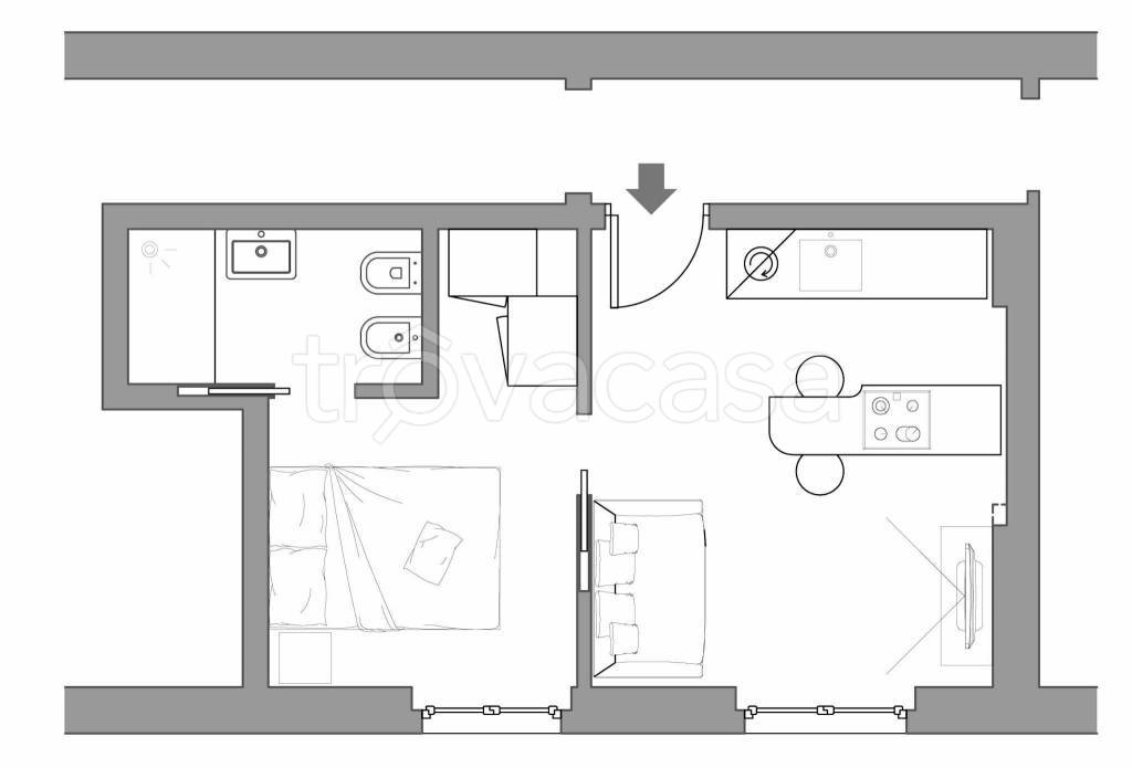appartamento in affitto a Milano in zona Turro