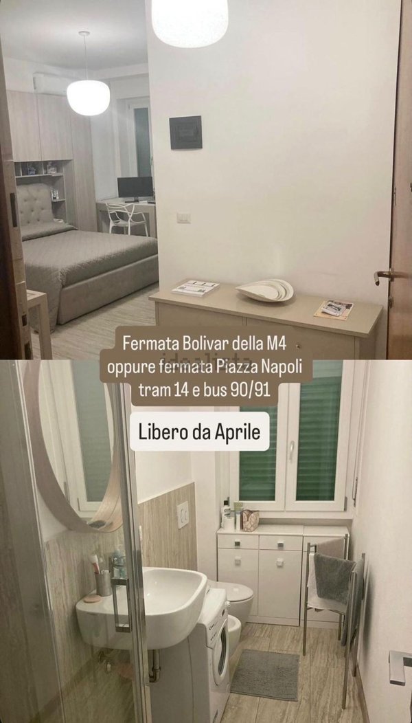 appartamento in affitto a Milano in zona Lorenteggio