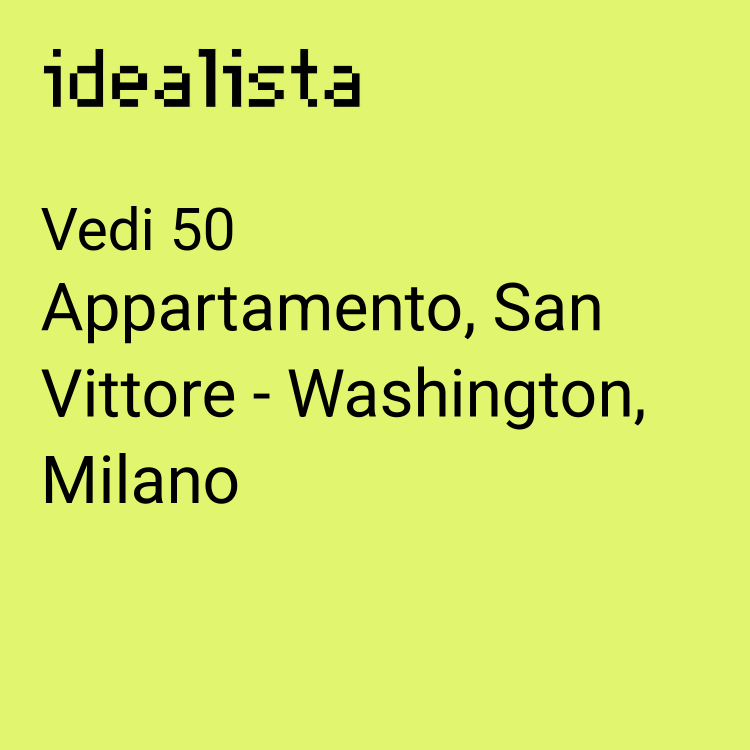 monolocale in affitto a Milano in zona San Vittore